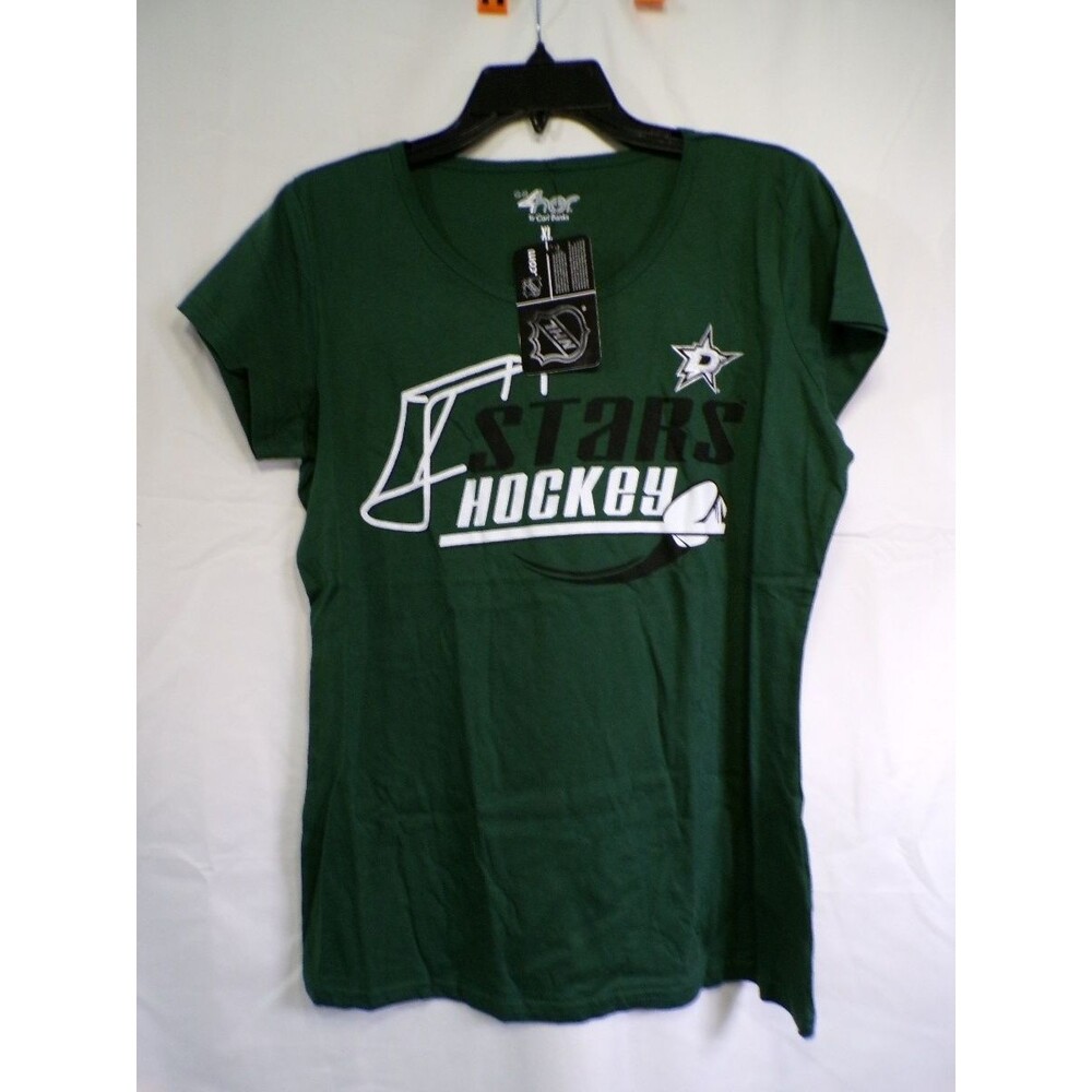 G-III 4Her by Carl Banks Dallas Stars Women's T-Shirt XL Green